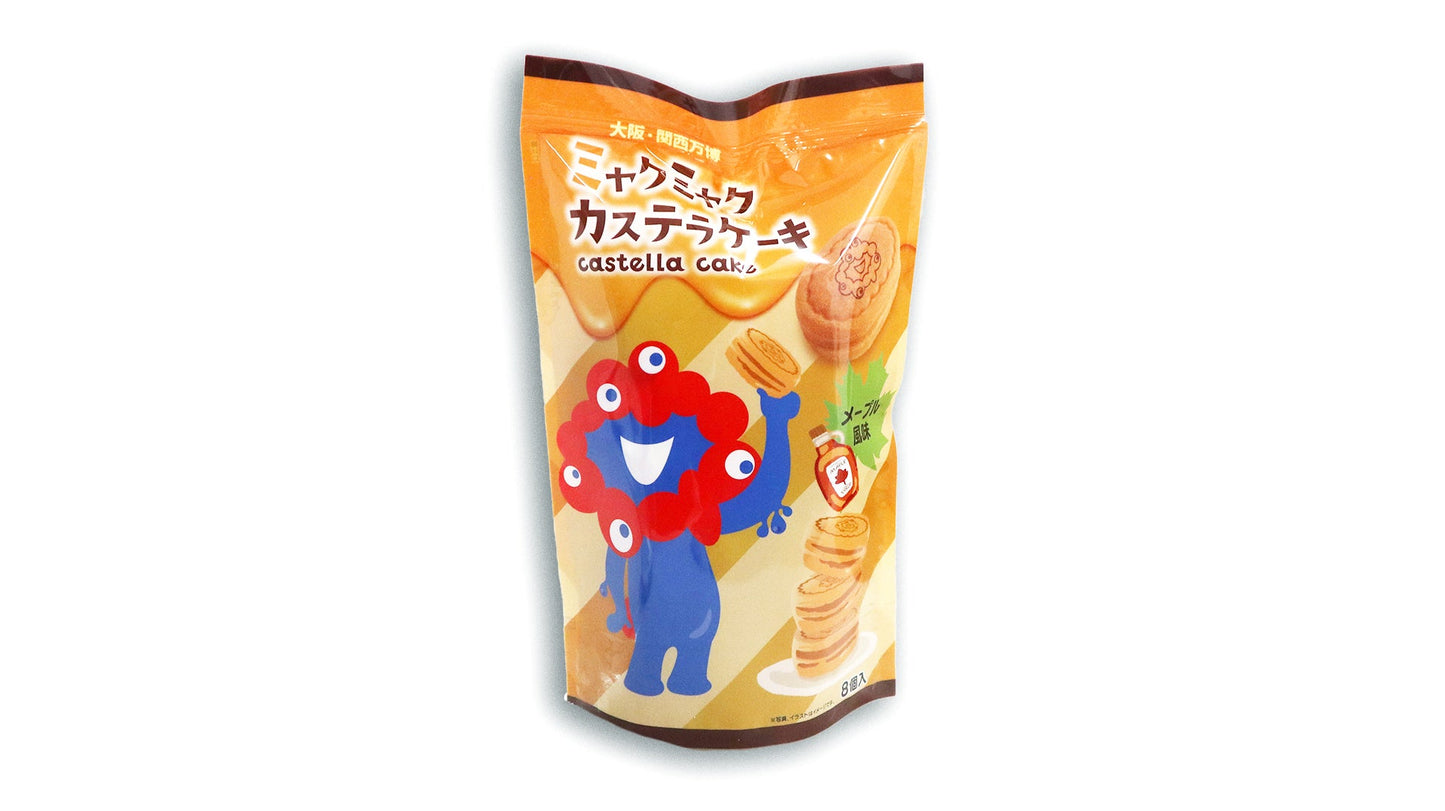 大阪・関西万博 ミャクミャクカステラケーキ(メープル風味)