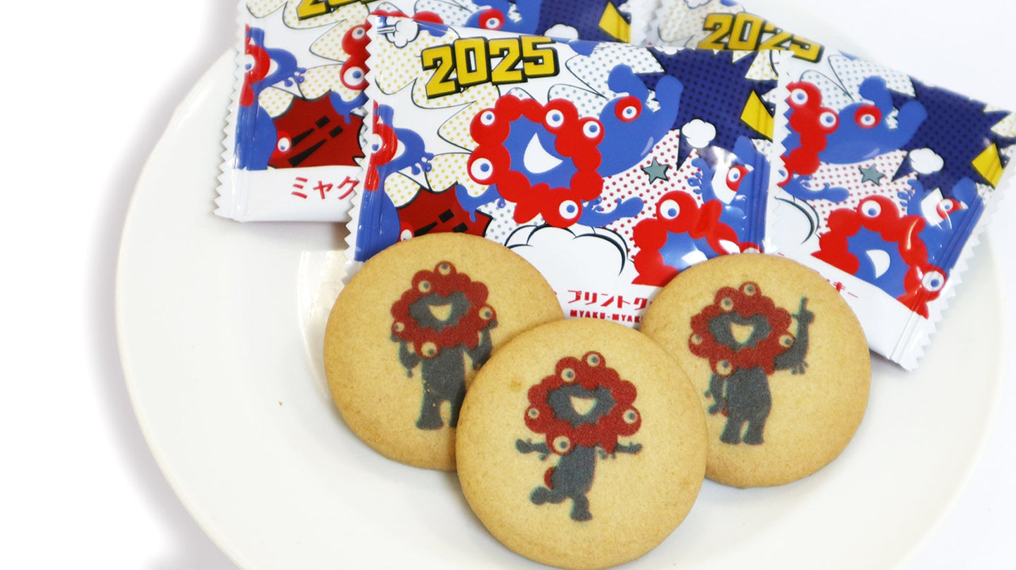大阪・関西万博 ミャクミャクプリントクッキー