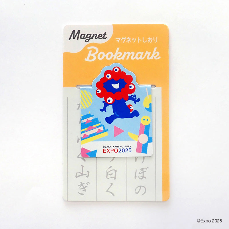 EXPO2025 ミャクミャク マグネットしおり 大阪幾何柄 NMG/011Ⓚ