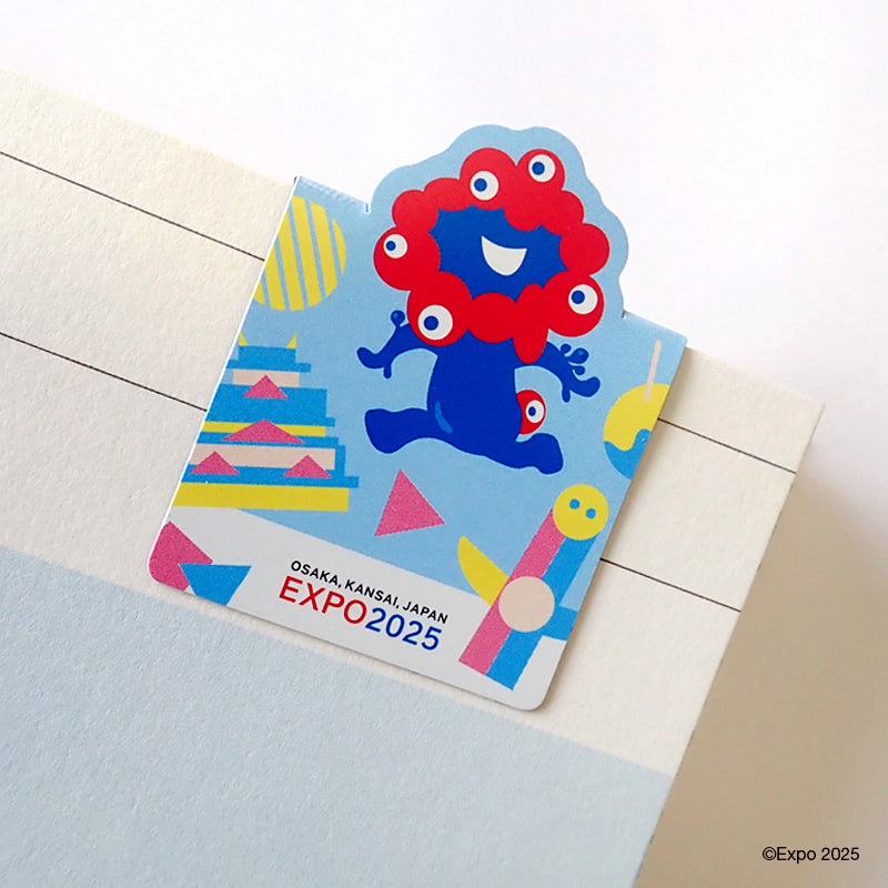 EXPO2025 ミャクミャク マグネットしおり 大阪幾何柄 NMG/011Ⓚ