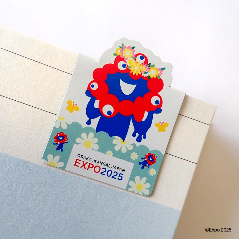 EXPO2025 ミャクミャク マグネットしおり 花かんむり NMG/010Ⓚ