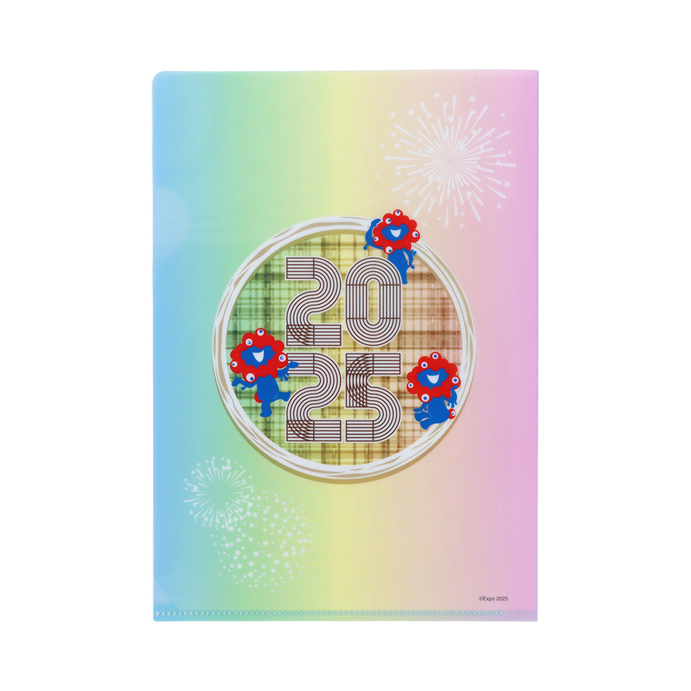EXPO2025 ミャクミャク A5クリアファイル ロゴ