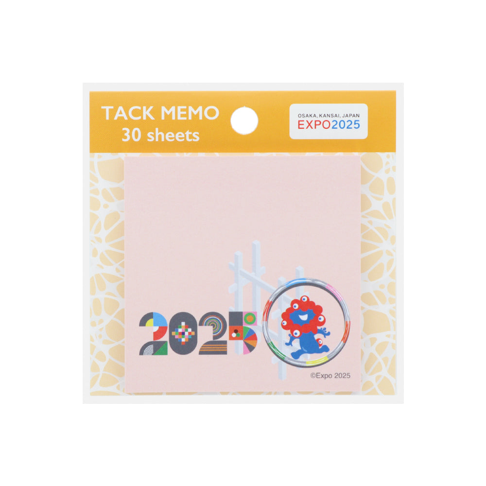 ＥＸＰＯ２０２５　ミャクミャク　　ふせん　ロゴ