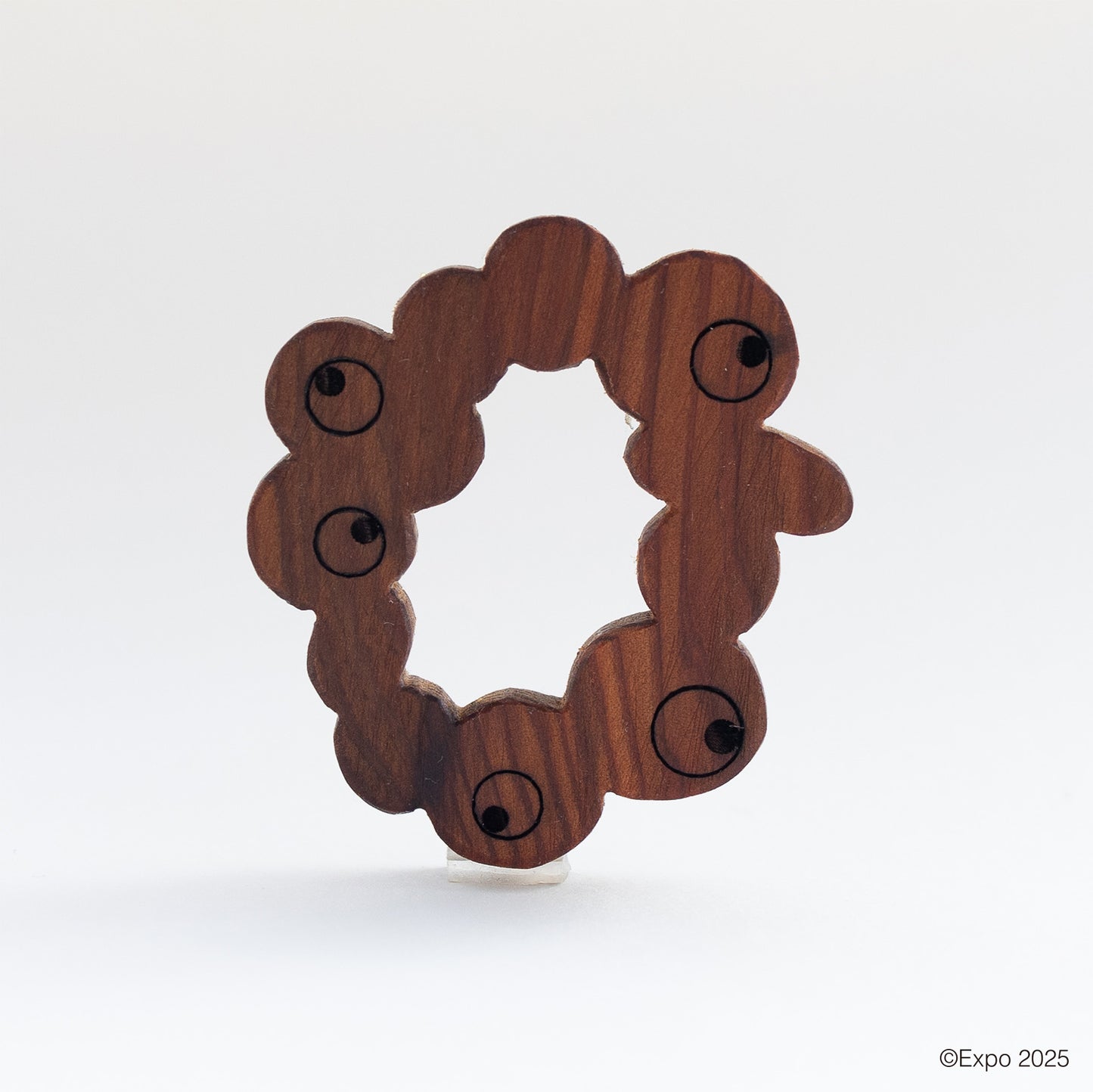 EXPO2025 公式ロゴ 木のブローチ AUC/175 杉 Ⓚ
