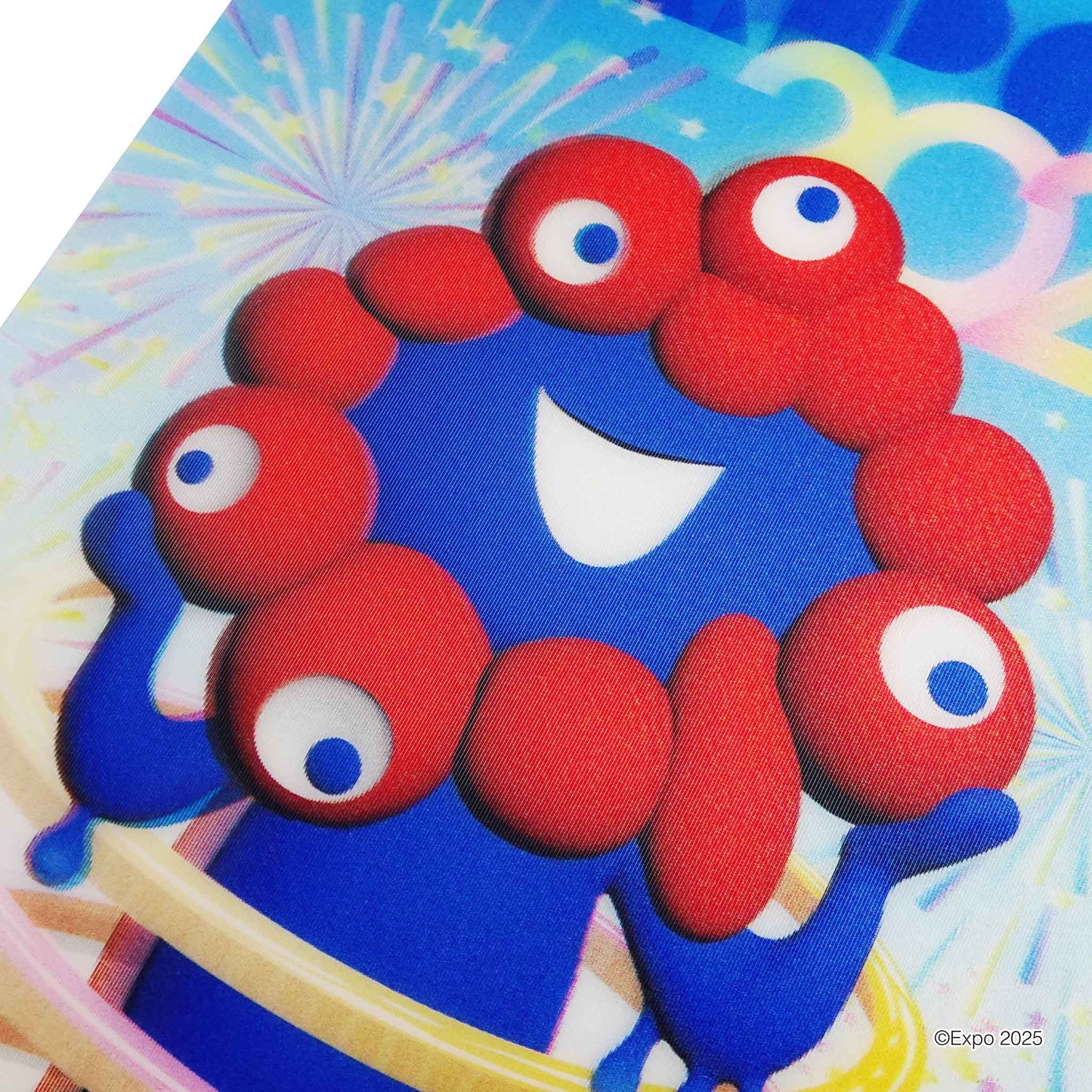 EXPO2025 ミャクミャク 3Dポストカード 花火