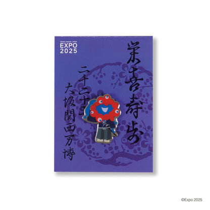 EXPO2025 ミャクミャク ピンバッジ 侍 AUC/131 Ⓚ
