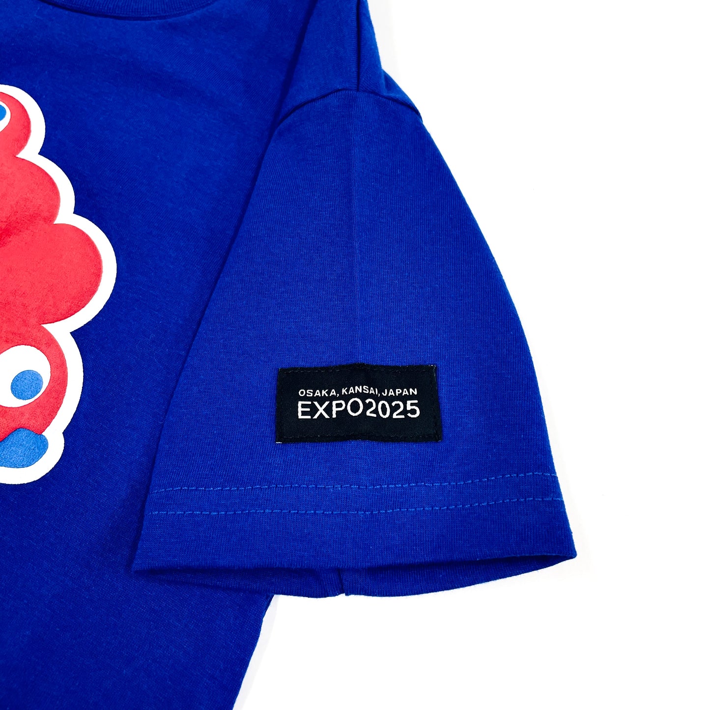 EXPO2025 ミャクミャク  ビックキャラTシャツ　しっぽ  ブルー  Ⓚ