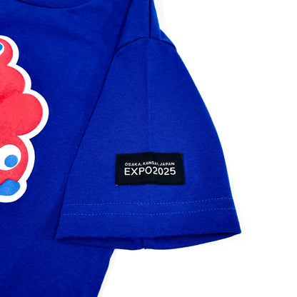 EXPO2025 ミャクミャク  ビックキャラTシャツ　しっぽ  ブルー  Ⓚ