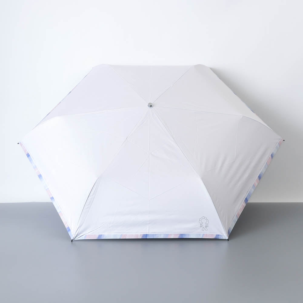 EXPO2025 ミャクミャク  箔プリント晴雨兼用折り畳み傘  AUR ピンク 54ｃｍ  Ⓚ