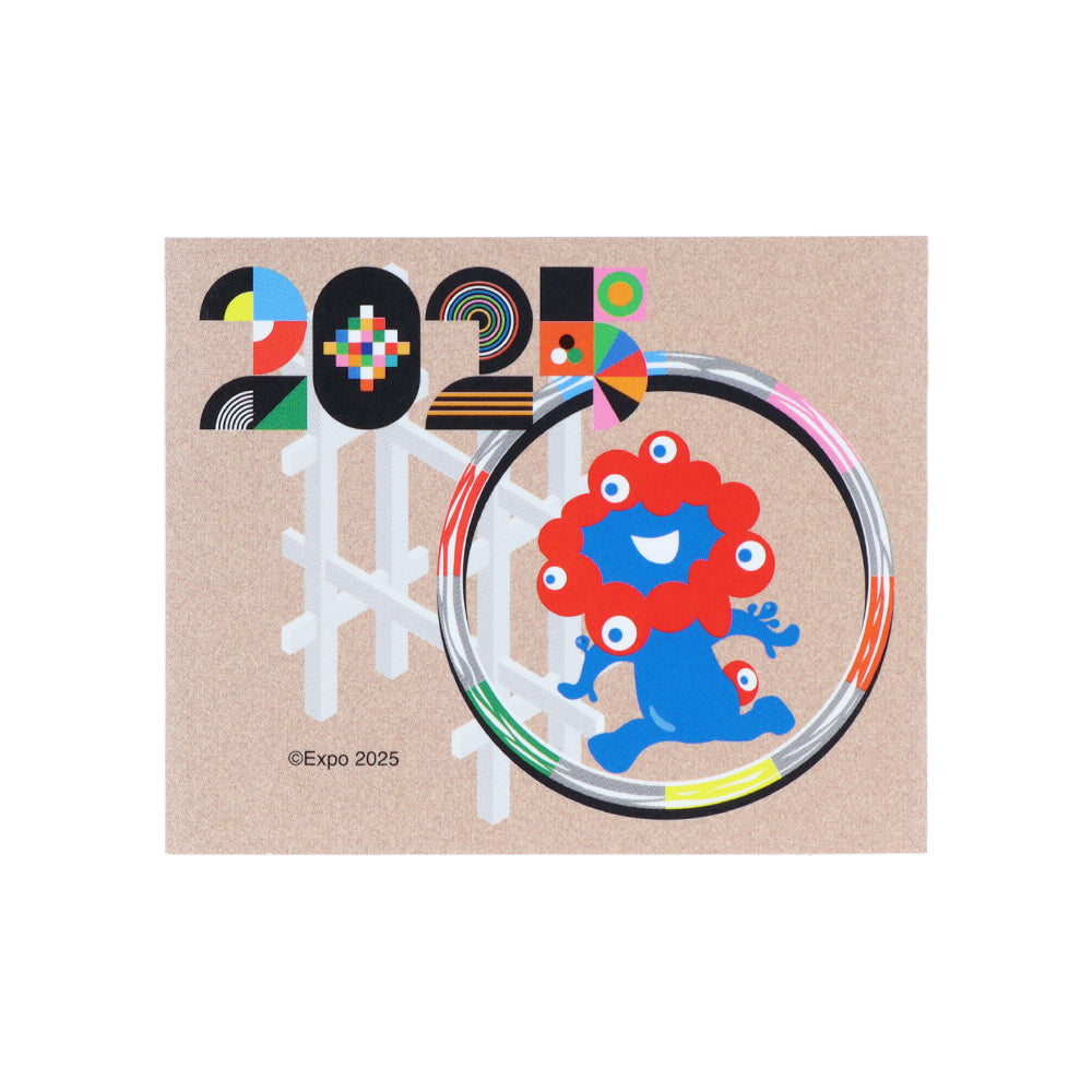 ＥＸＰＯ２０２５　ミャクミャク　　ステッカー　ロゴ