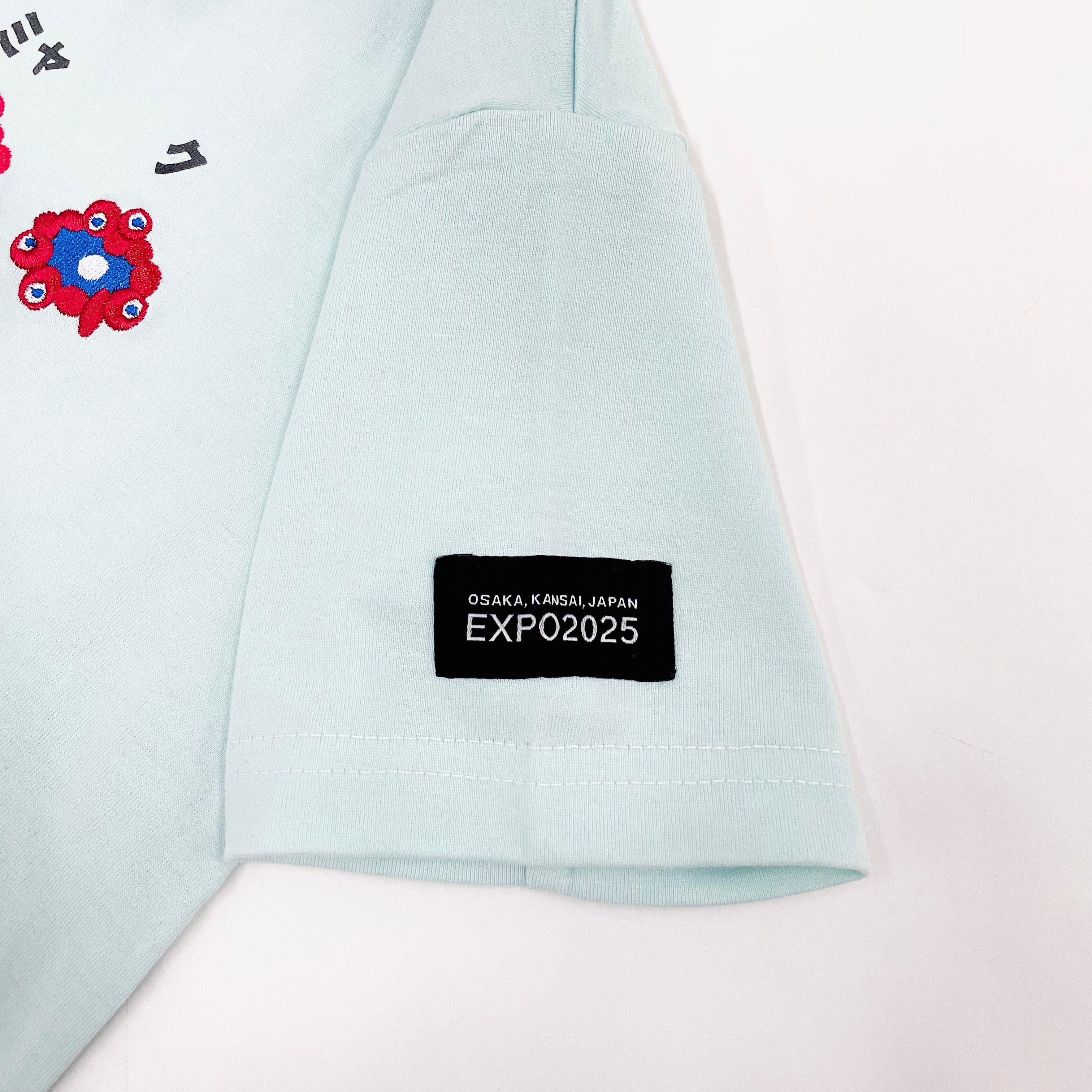 ミャクミャク　ジェラートピケ　万博　EXPO 2025 Tシャツ　フリーサイズ gelato pique／Mitea ORGANIC】大阪・関西万博公式キャラクター