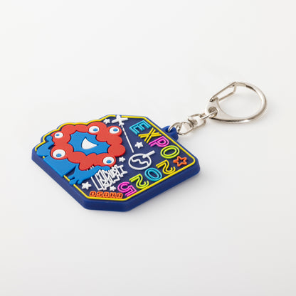 EXPO2025 ミャクミャク  ラバーキーホルダー ネオン FJS/101    Ⓚ