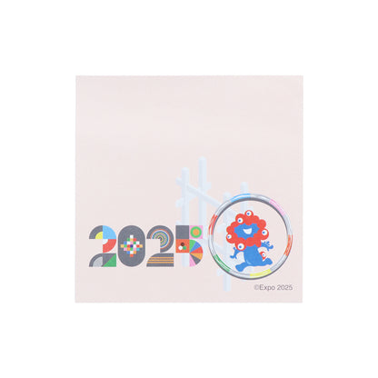 ＥＸＰＯ２０２５　ミャクミャク　　ふせん　ロゴ
