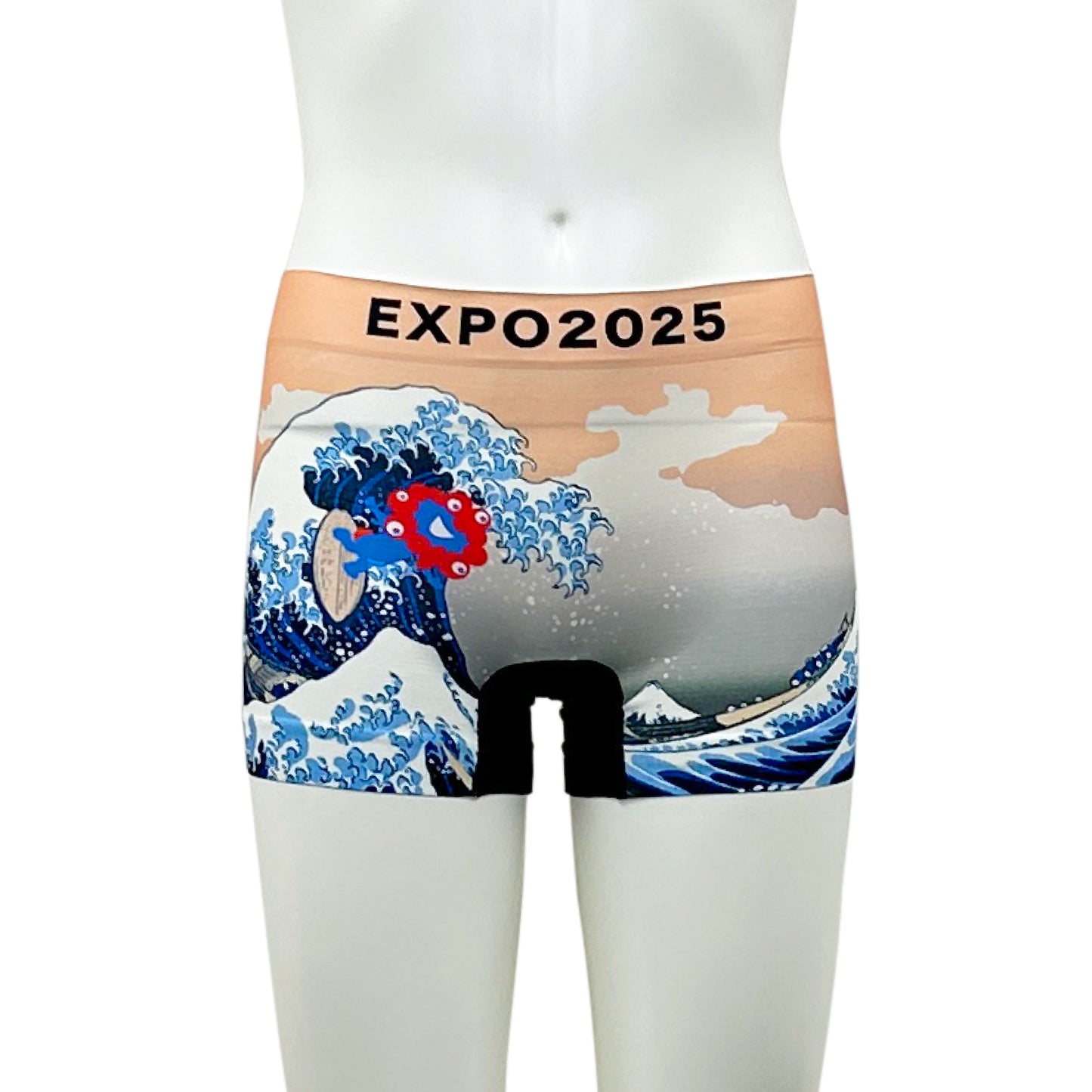 EXPO2025 ミャクミャク  成型ボクサーパンツ  ブルー ユニセックス Ⓚ