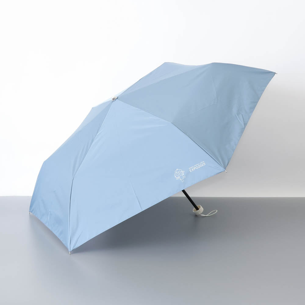 EXPO2025 ミャクミャク  雨用折り畳み傘  AUR ブルー 54ｃｍ  Ⓚ