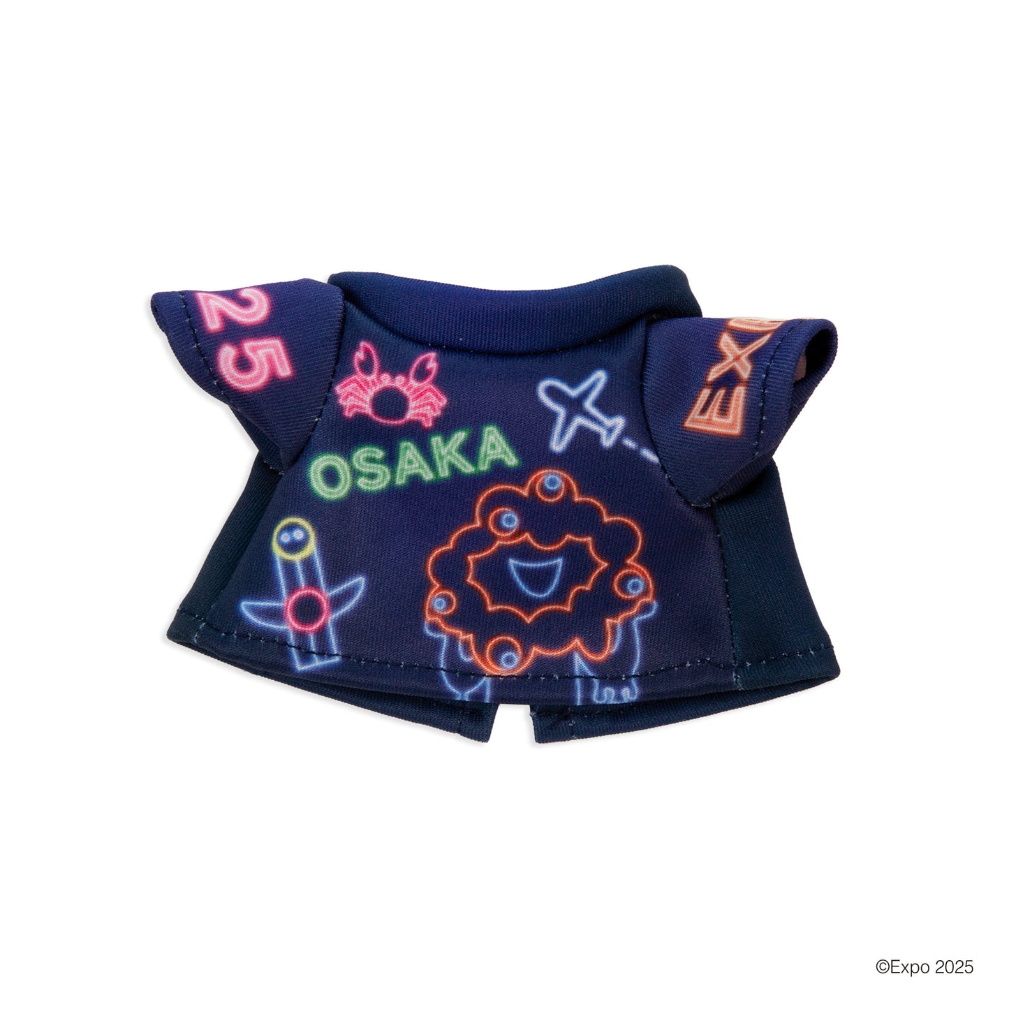 EXPO2025 ミャクミャクポキポキぬいぐるみ用コスチューム Tシャツ retropop