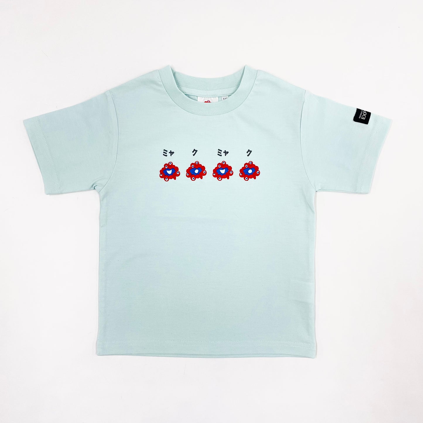 EXPO2025 ミャクミャク  ちびキャラTシャツ  ミント  Ⓚ