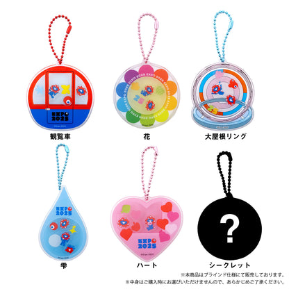 EXPO2025 ミャクミャク  シャカシャカアクリルキーホルダー  KCO/001   全６種 Ⓚ