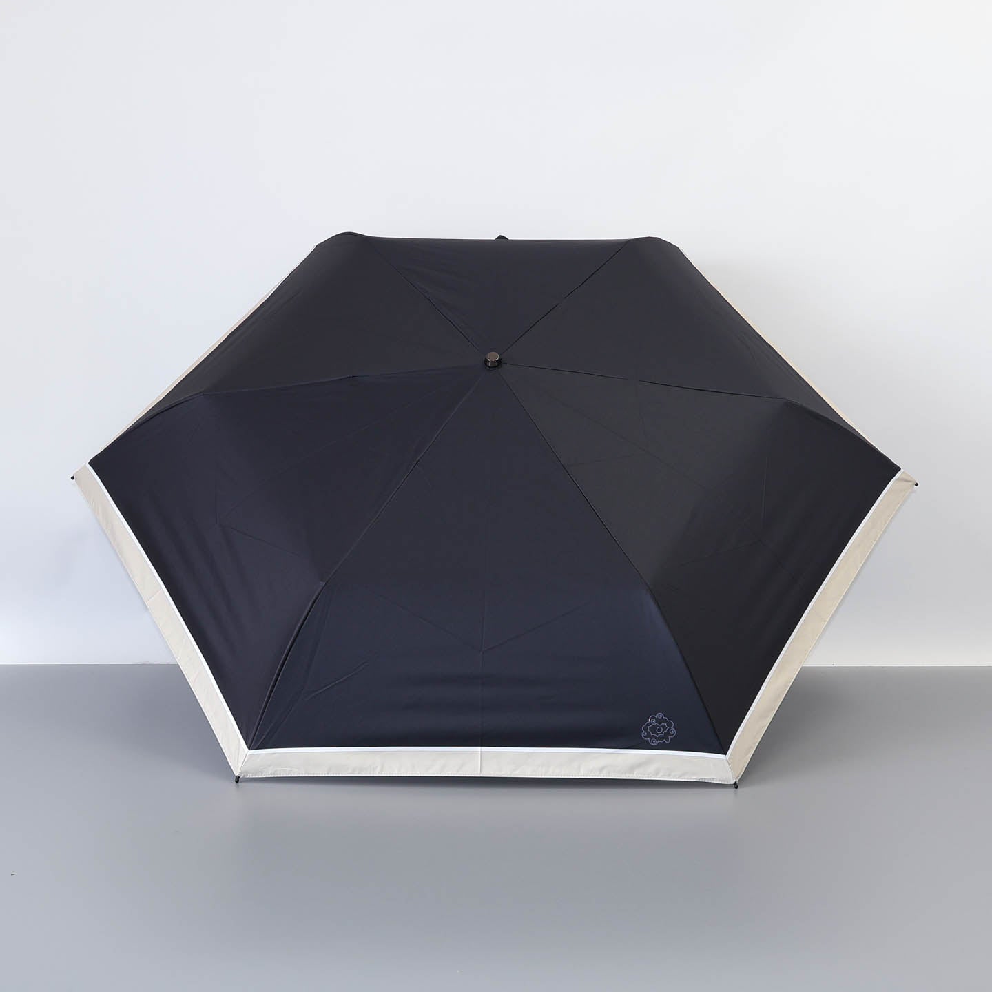 EXPO2025 ミャクミャク  カラーブロックP晴雨兼用折り畳み傘  AUR ブラック 54ｃｍ  Ⓚ