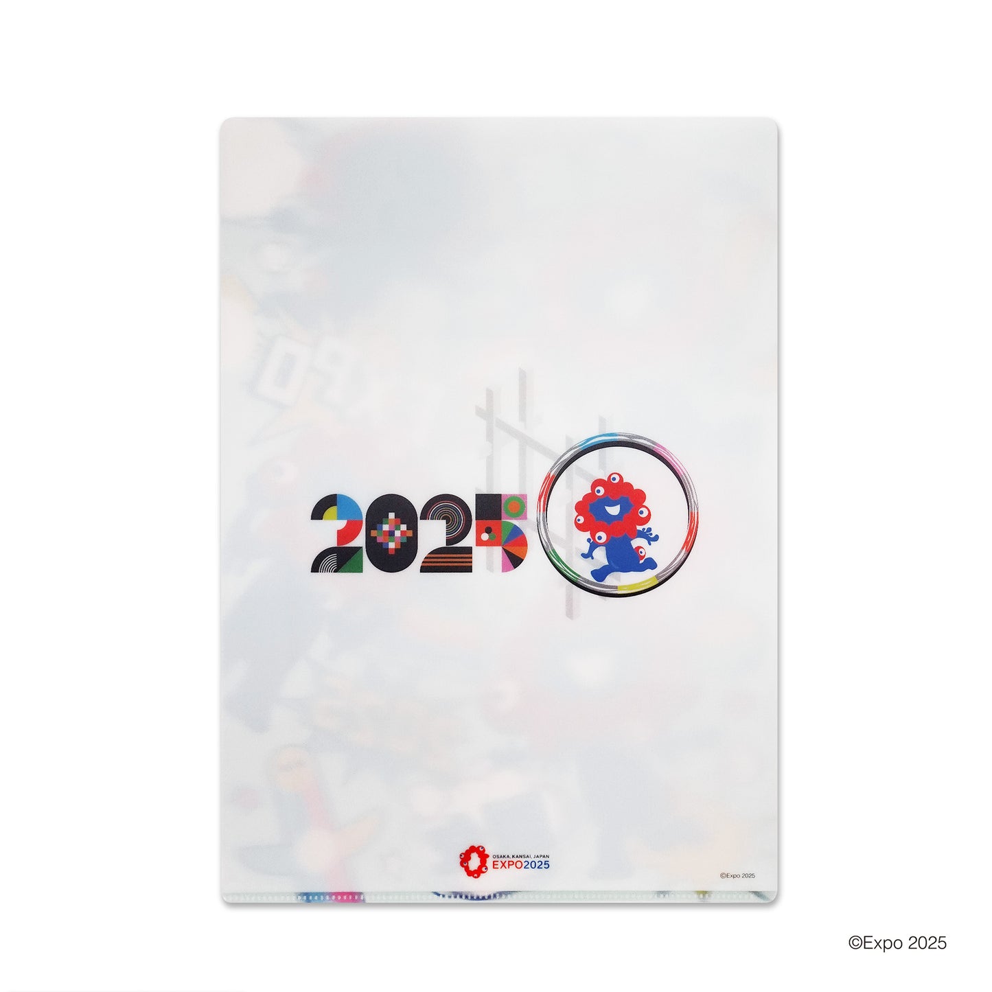 EXPO2025 ミャクミャク 3Dクリアファイル