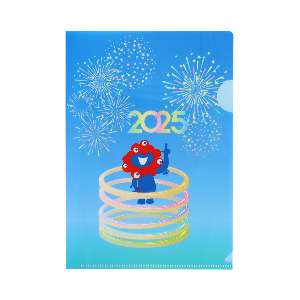ＥＸＰＯ２０２５　ミャクミャク　　Ａ５クリアファイル　ロゴ