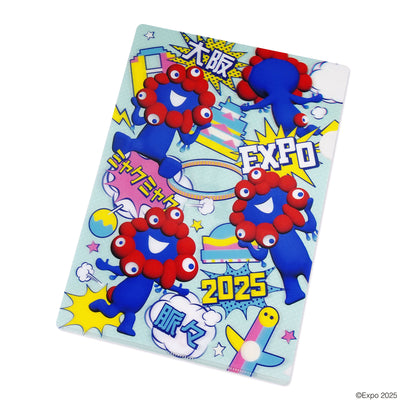 EXPO2025 ミャクミャク 3Dクリアファイル