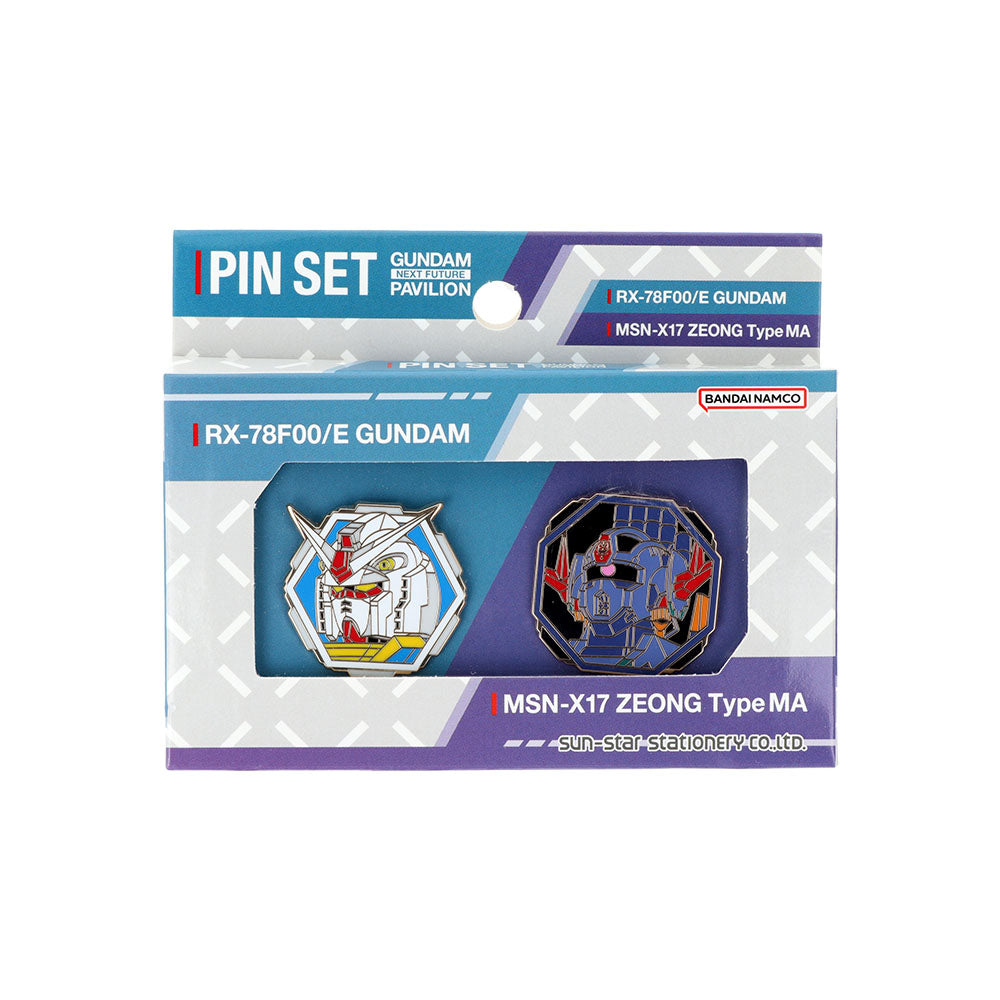 万博 GUNDAM ピンズセット ガンダム&ジオング イークス & ポー EXPO2025 GNFP ピンズセット ガンダム＆ジオング