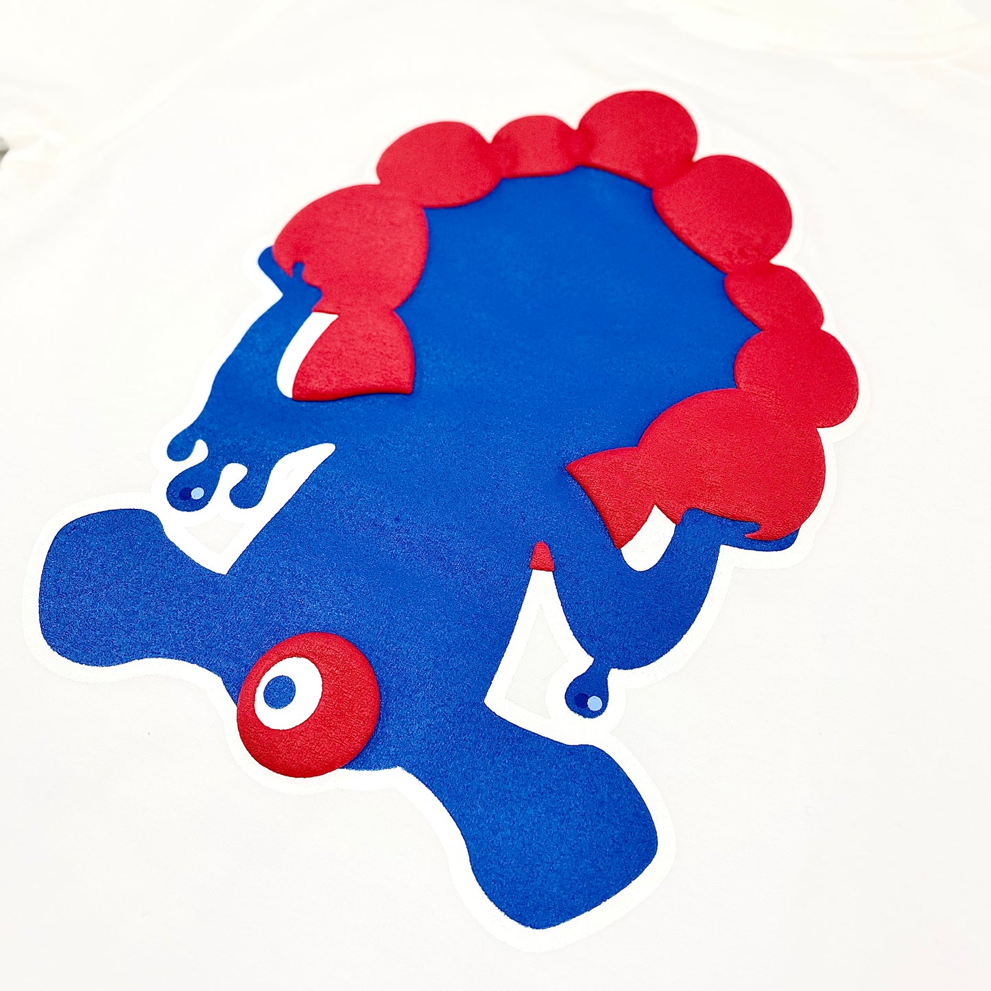 EXPO2025 ミャクミャク  ビックキャラTシャツ　せなか  ホワイト  Ⓚ