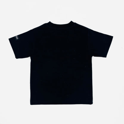 EXPO2025 ミャクミャク  ちびキャラTシャツ  ブラック  Ⓚ