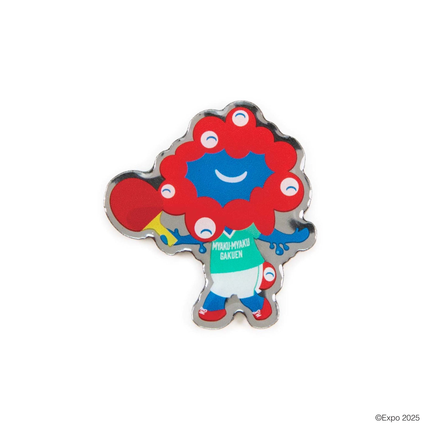 EXPO2025 ミャクミャク ピンバッジ 卓球 AUC/123 Ⓚ