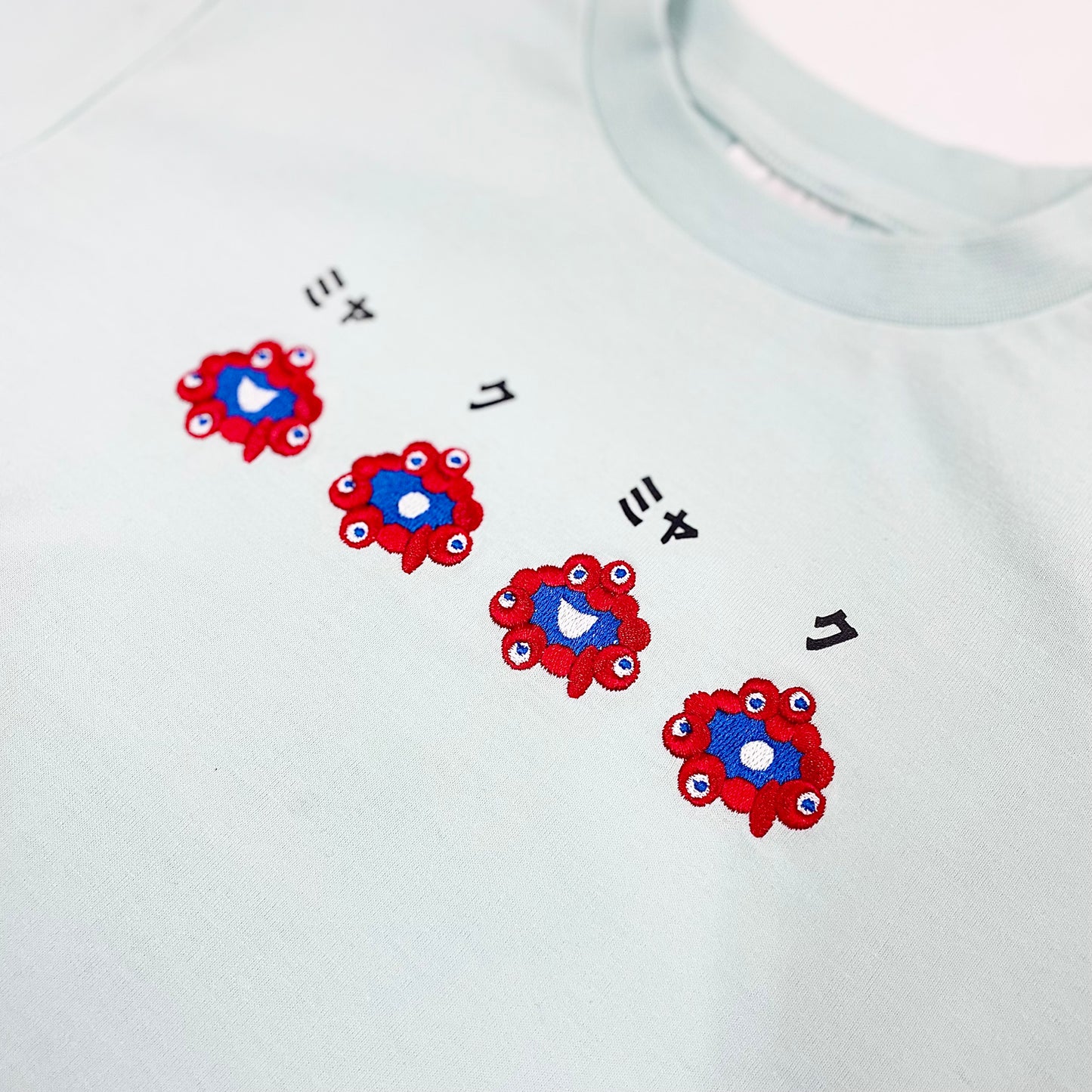EXPO2025 ミャクミャク  ちびキャラTシャツ  ミント  Ⓚ