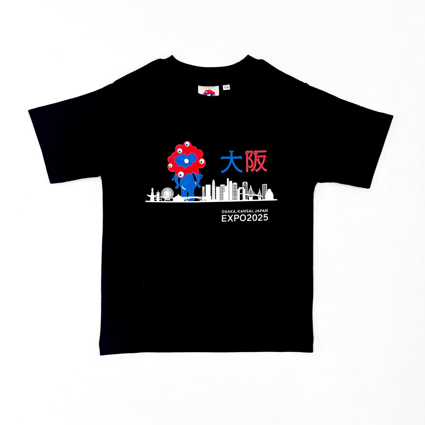 EXPO2025 ミャクミャク  大阪シティーTシャツ  ブラック  Ⓚ