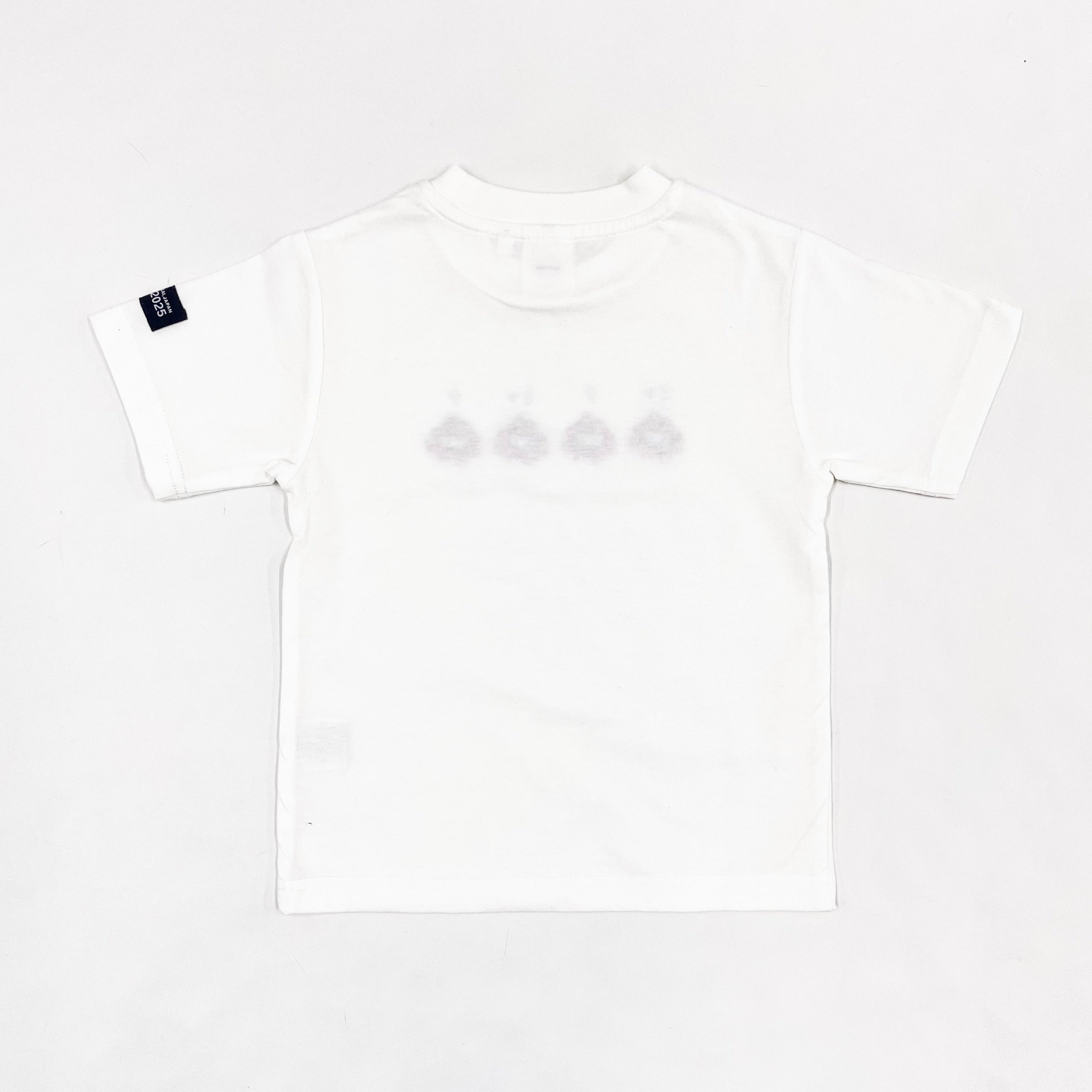 EXPO2025 ミャクミャク ちびキャラTシャツ ホワイト