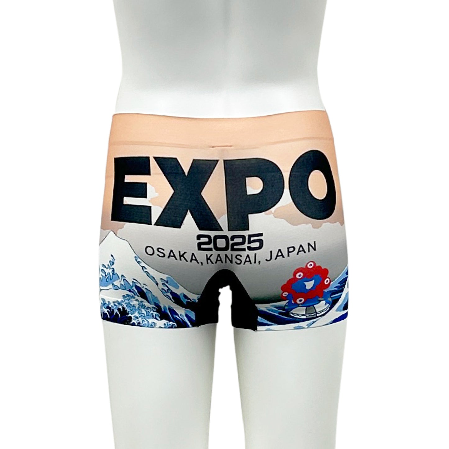 EXPO2025 ミャクミャク  成型ボクサーパンツ  ブルー ユニセックス Ⓚ