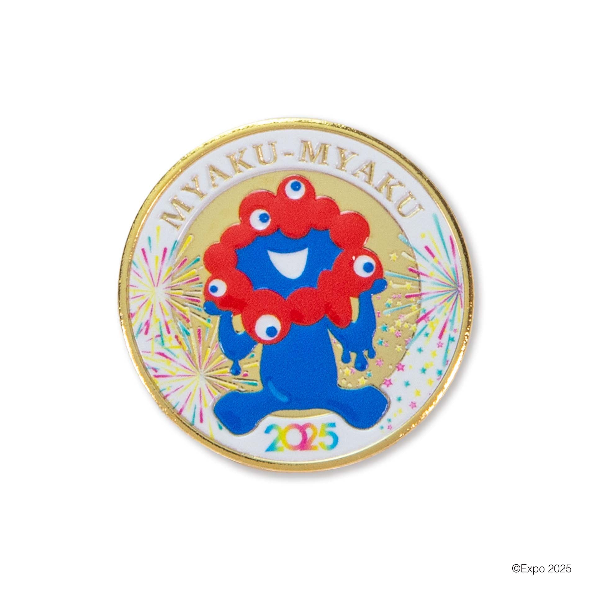 EXPO2025 ミャクミャク 記念メダル カラーレリーフ AUC/100 1点
