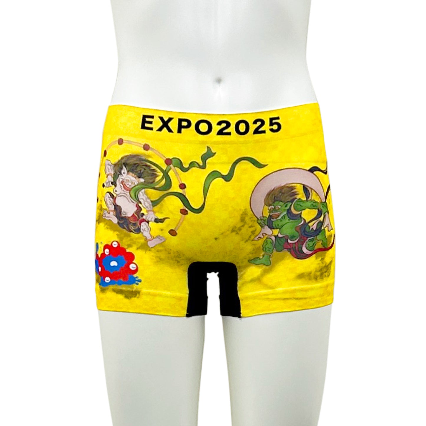 EXPO2025 ミャクミャク  成型ボクサーパンツ  イエロー ユニセックス Ⓚ