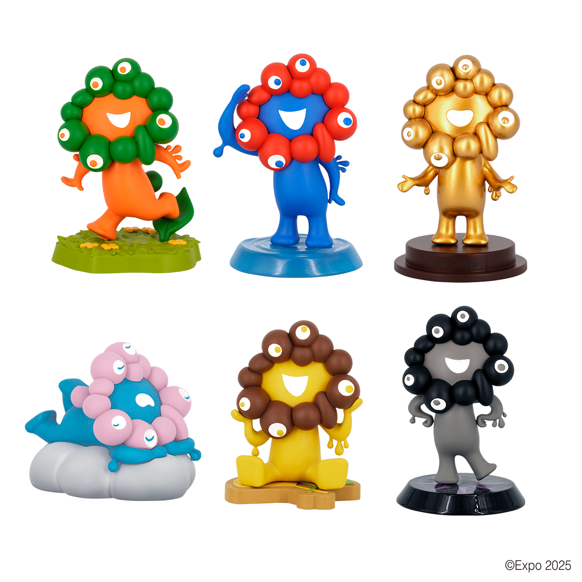 ミャクミャク フィギュア コレクション コンプリートセット EXPO2025 ミャクミャクフィギュアコレクション コンプリート