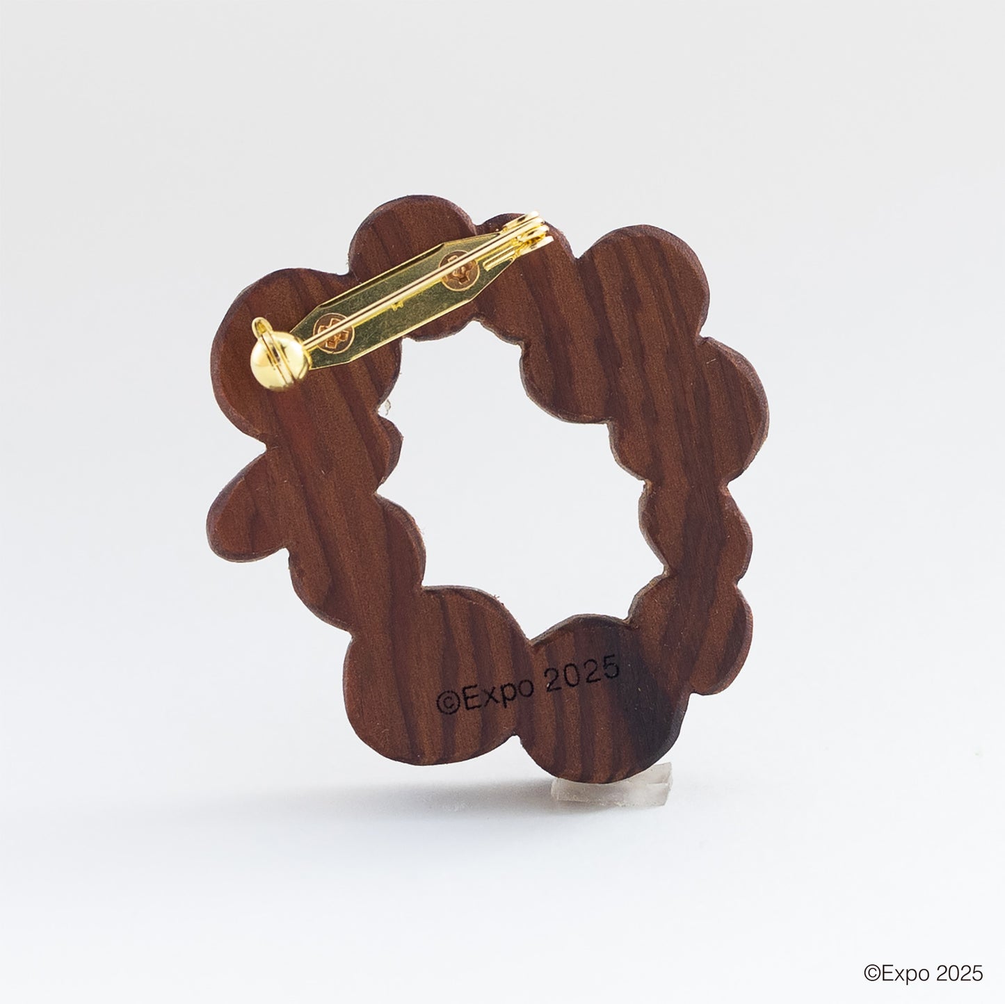 EXPO2025 公式ロゴ 木のブローチ AUC/175 杉 Ⓚ
