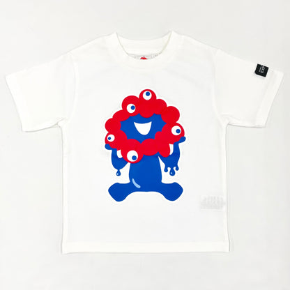 EXPO2025 ミャクミャク  アメコミ総柄Tシャツ  ホワイト  Ⓚ