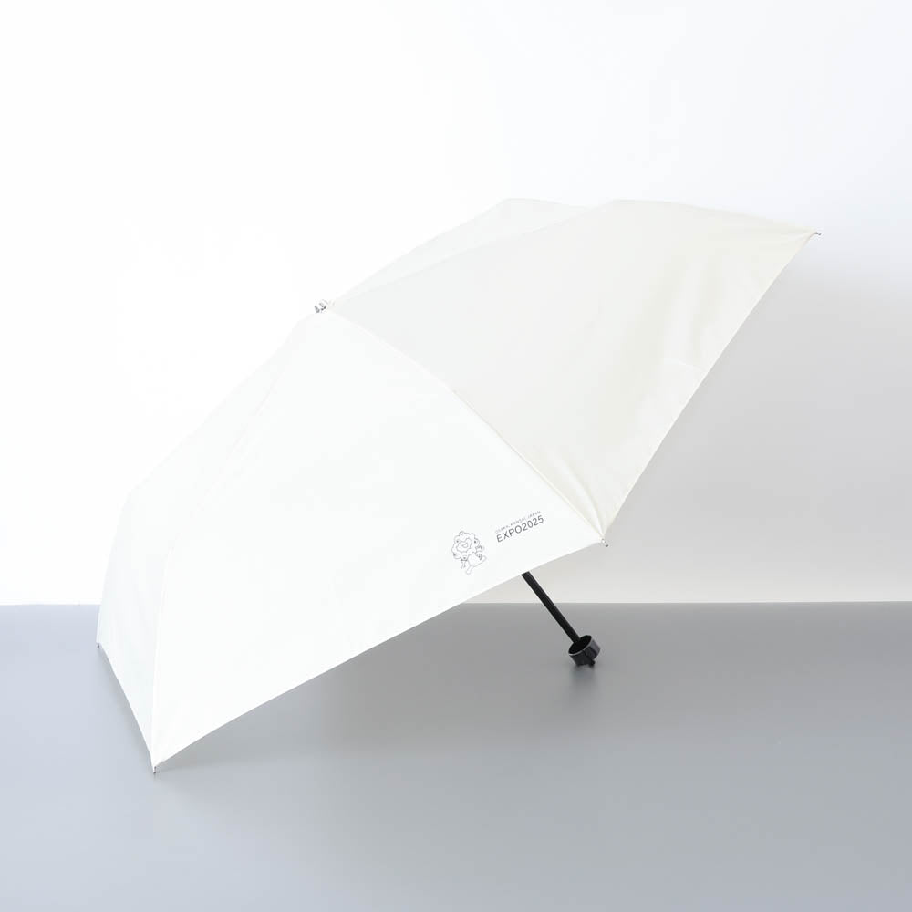 EXPO2025 ミャクミャク  雨用折り畳み傘  AUR オフホワイト 54ｃｍ  Ⓚ