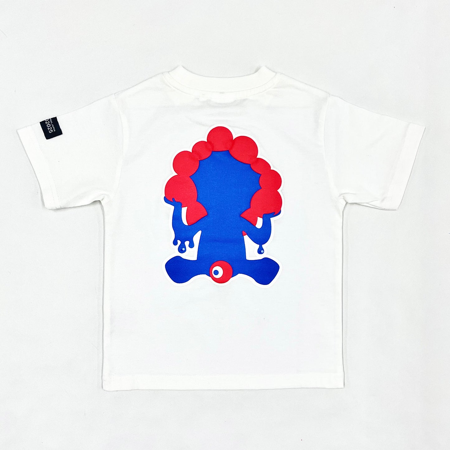 EXPO2025 ミャクミャク  ビックキャラTシャツ　せなか  ホワイト  Ⓚ