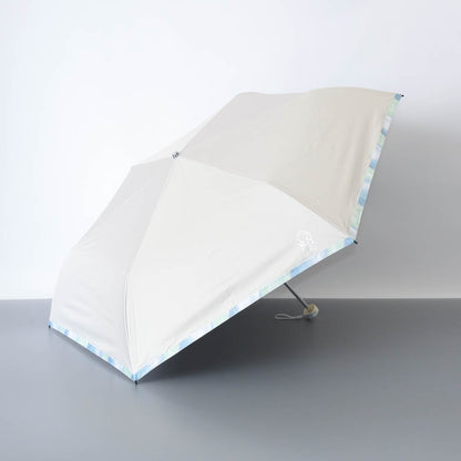 EXPO2025 ミャクミャク  箔プリント晴雨兼用折り畳み傘  AUR ベージュ 54ｃｍ  Ⓚ
